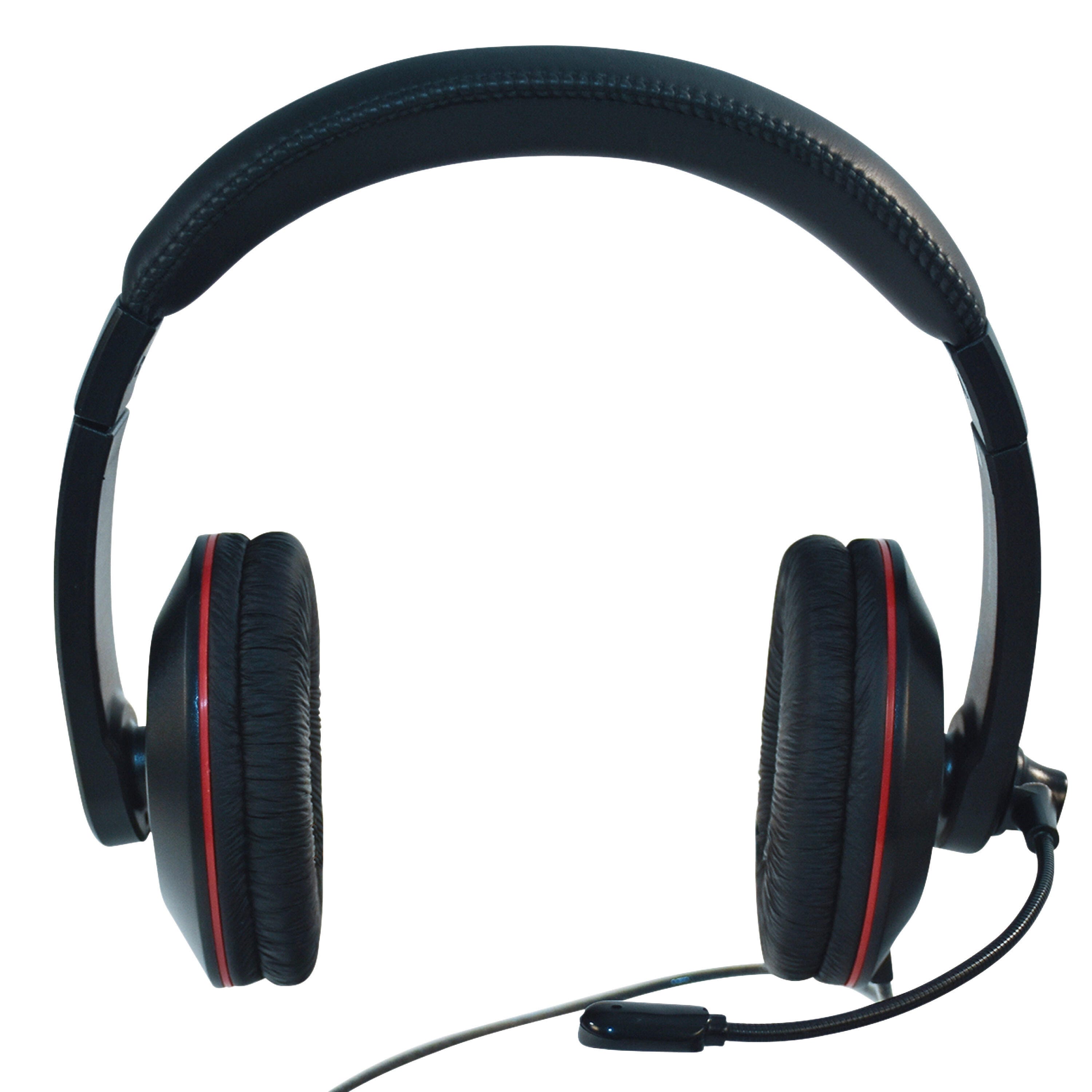Image for Califone 2021 Deluxe Stereo Headsets, Ambidextrous Gooseneck Microphone, 3.5mm Plug from School Specialty